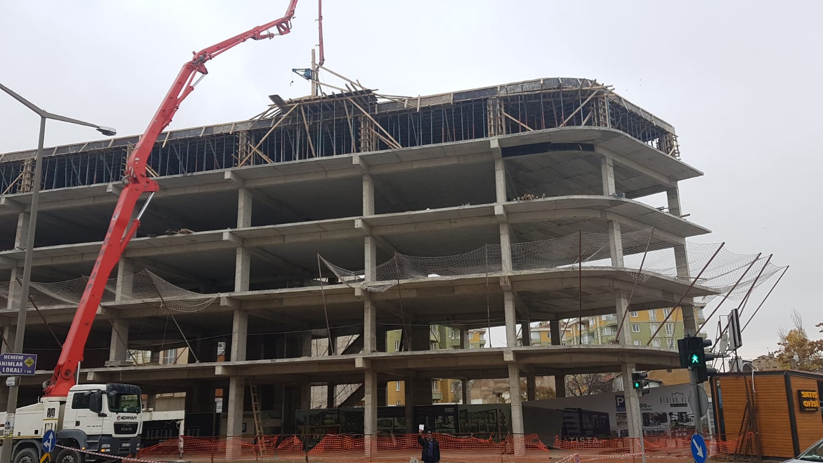 B Blok 7. Kat Tabliye Betonunu Attık...