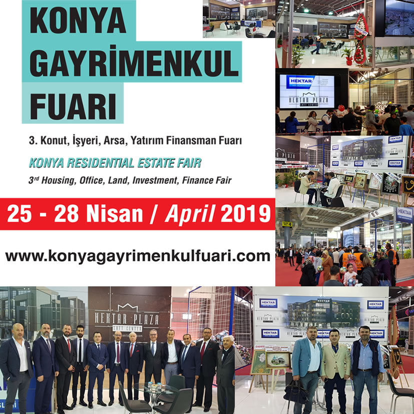 2018 Konya Gayrimenkul Fuarındaydık