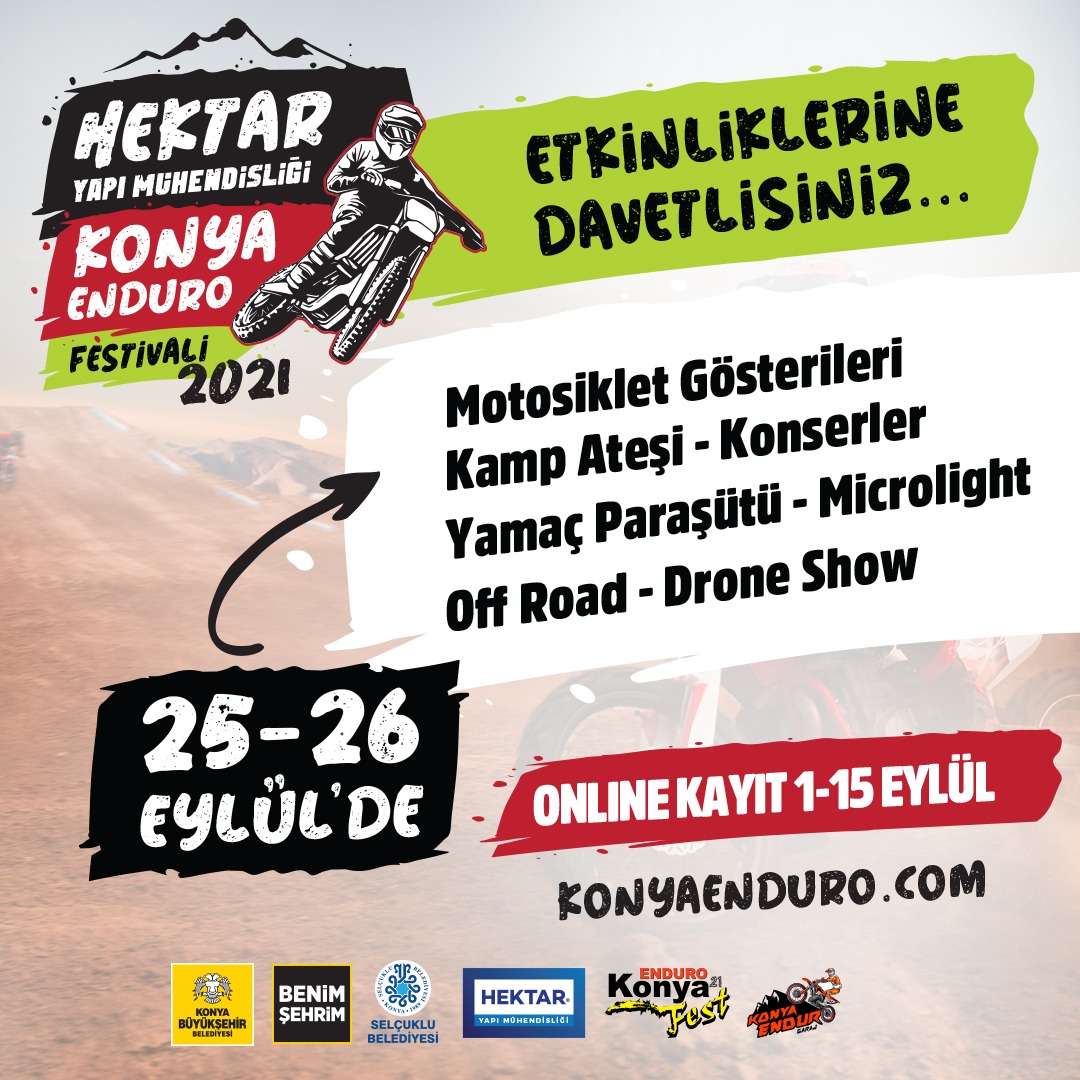 HEKTAR YAPI MÜHENDİSLİĞİ KONYA ENDURO FESTİVALİ 